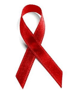 símbolo da luta contra aids