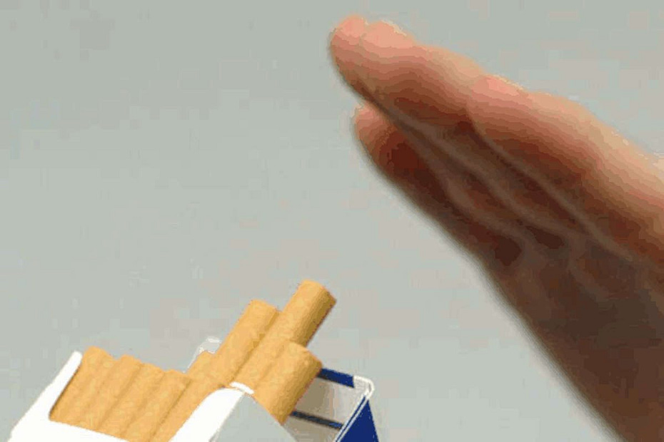 Para parar de fumar, não use nada - destacada.